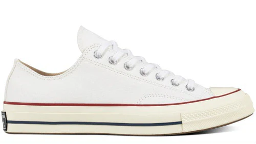 CT70 WHITE LES LOW CUT (162065C)